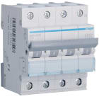 HAGER - Johdonsuojakatkaisija 50A 6kA - MBN650 3+N 50A B-käy 6kA