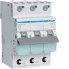 HAGER - Johdonsuojakatk. 3-nap B 6kA - MBS316 16A JL