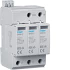 HAGER - Ylijännitesuoja kiinteistö - SPB315 3N T2 TNC 1.35kV 20kA