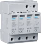 HAGER - Ylijännitesuoja kiinteistö - SPB413 4N T2 TNS 1.35kV 20kA