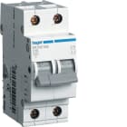 HAGER - Johdonsuojakatk.2-nap C 6kA - MCN216E 16A