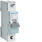 HAGER - Johdonsuojakatk. 1-nap C 6kA - MCS106 6A JL