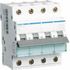 HAGER - Johdonsuojakatk. 4-nap C 6kA - MCN406E 6A