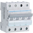 HAGER - Johdonsuojakatk. 4-nap C 6kA - MCN416E 16A
