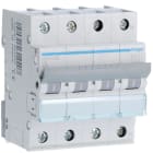 HAGER - Johdonsuojakatkaisija 6A 6kA - MCN606 3+N 6A C-käy 6kA