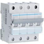 HAGER - Johdonsuojakatkaisija 20A 6kA - MCN620 3+N 20A C-käy 6kA