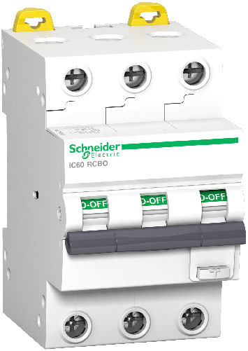 SCHNEIDER ELECTRIC - Vikavirtajohdonsuojakatkaisija - vikavirtakat 3C16 30mA A 10kA