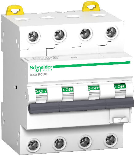 SCHNEIDER ELECTRIC - Vikavirtajohdonsuojakatkaisija - vikavirtakat 4C20 30mA SI 6kA