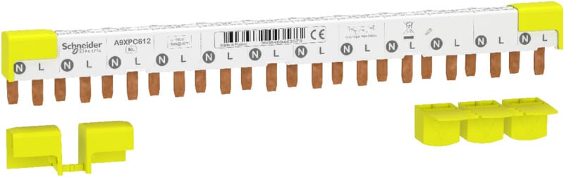SCHNEIDER ELECTRIC - Virtakisko - iC40 virtak 1P+N 80A 12 nap