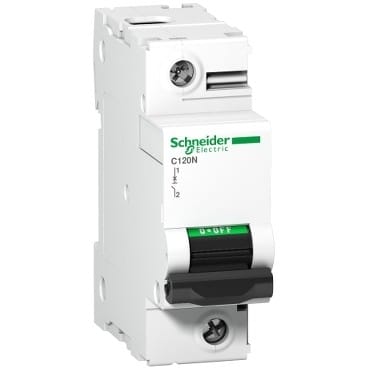 SCHNEIDER ELECTRIC - Johdonsuojakatkaisija - C120N jsk 1P B 100A 10kA