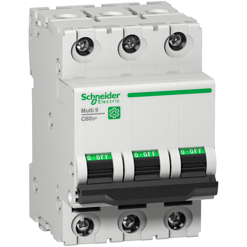 SCHNEIDER ELECTRIC - Johdonsuojakatkaisija - C60SP 3C10A 10kA 480Y UL1077