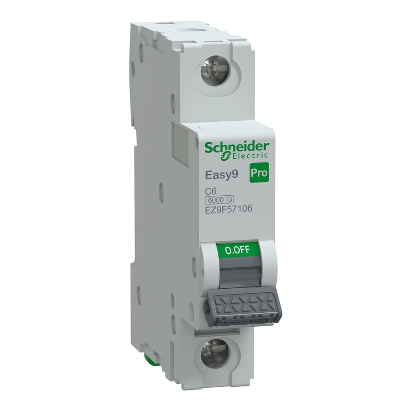 SCHNEIDER ELECTRIC - Johdonsuojakatkaisija - Easy9 MCB 1C6 6kA