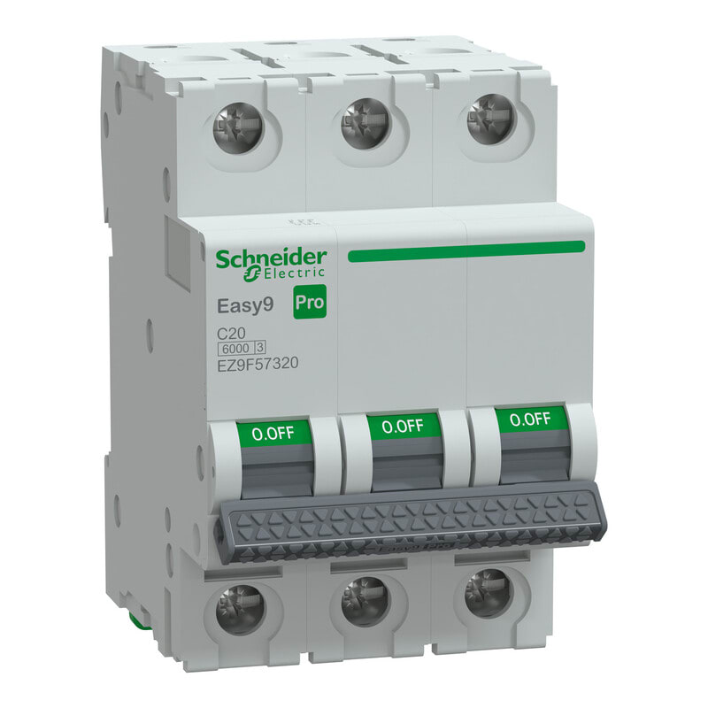 SCHNEIDER ELECTRIC - Johdonsuojakatkaisija - Easy9 MCB 3C20 6kA