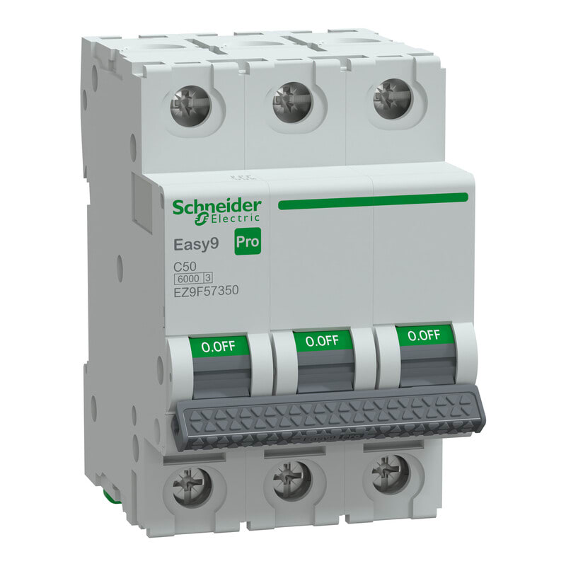 SCHNEIDER ELECTRIC - Johdonsuojakatkaisija - Easy9 MCB 3C50 6kA