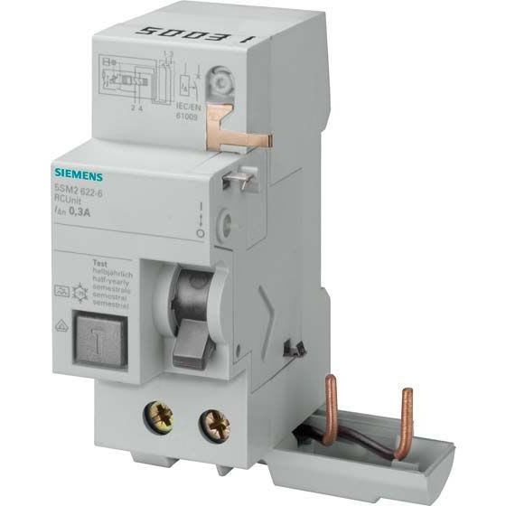 SIEMENS - V.v.suojablokki 30mA 6-40A 2-n - 5SM2322-0
