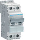 HAGER - Johdonsuojakatk. 2-nap D 10kA - NDN263 63A RL