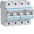 HAGER - Johdonsuojakatk. 4-nap D 15kA - HMD490 100A