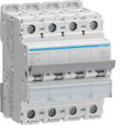 HAGER - Johdonsuojakatkaisija 4x63A 15kA - NRN463 4x63A C-käy 15kA