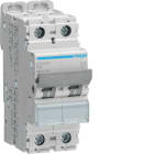 HAGER - Johdonsuojakatkaisija 2x25A 25kA - NSN225 2x25A D-käy 25kA