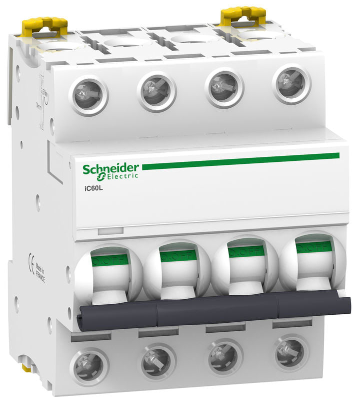 SCHNEIDER ELECTRIC - iC60L johdonsuojak 4P K4A 100k - A9F95404