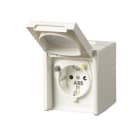 ABB - Vikavirtapistorasia Kosti - 1-os,30mA,IP44,jatkettava,pin