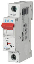 EATON - Johdonsuojakatkaisija 10A 10kA - PLSM-C10 10kA 1-n. C 10A
