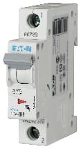 EATON - Johdonsuojakatkaisija 16A 10kA - PLSM-D16 10kA 1-n. D 16A