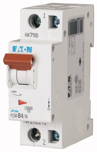 EATON - Johdonsuojakatkaisija - PLSM-C4/1N