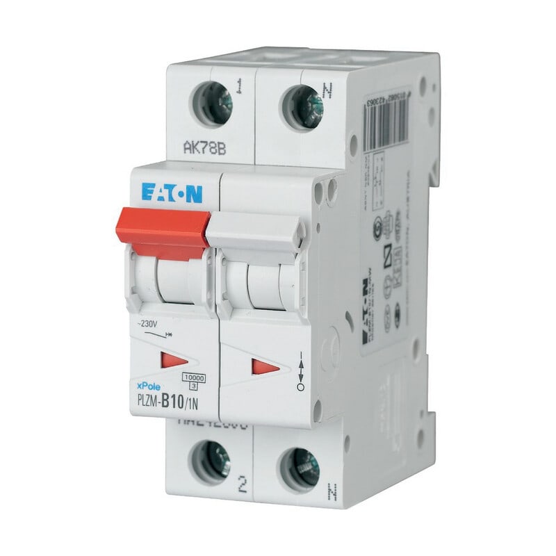 EATON - Johdonsuojakatkaisija - PLZM-D10/1N-MW
