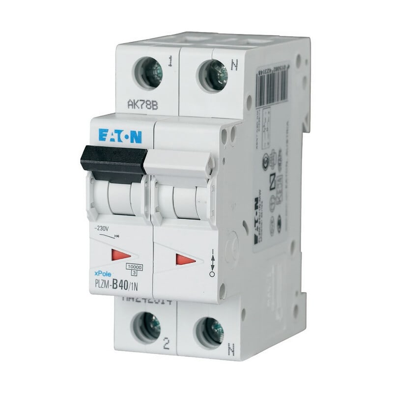 EATON - Johdonsuojakatkaisija - PLZM-D40/1N-MW