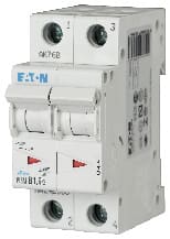 EATON - Johdonsuojakatkaisija - PLSM-C1,6/2 10kA 2-n C 1,6A