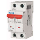 EATON - Johdonsuojakatkaisija 10A 10kA - PLSM-C10/2 10kA 2-n C 10A