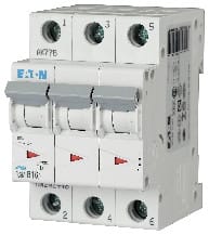 EATON - Johdonsuojakatkaisija 16A 10kA - PLSM-D16/3 10kA 3-n D 16A