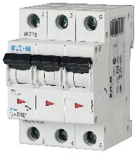 EATON - Johdonsuojakatkaisija 40A 10kA - PLSM-D40/3 10kA 3-n D 40A