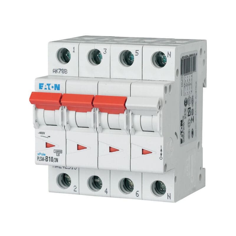 EATON - Johdonsuojakatkaisija - PLSM-B10/3N-MW