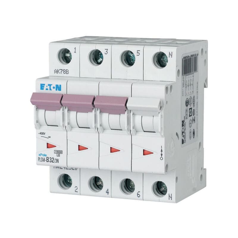 EATON - Johdonsuojakatkaisija - PLSM-B32/3N-MW