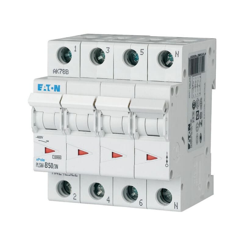EATON - Johdonsuojakatkaisija - PLSM-B50/3N-MW