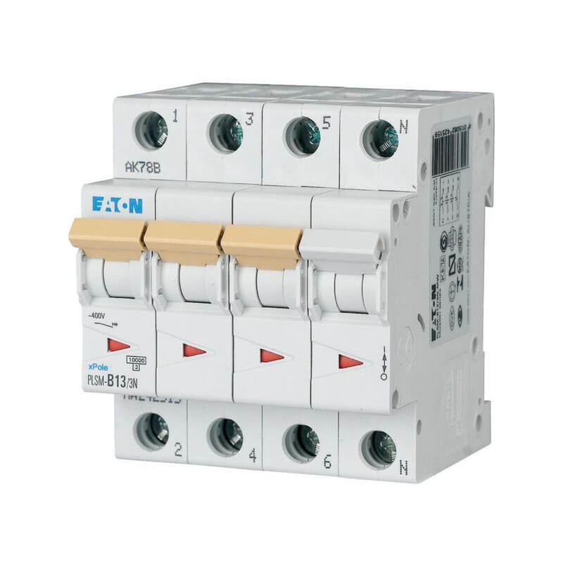 EATON - Johdonsuojakatkaisija - PLSM-C13/3N-MW