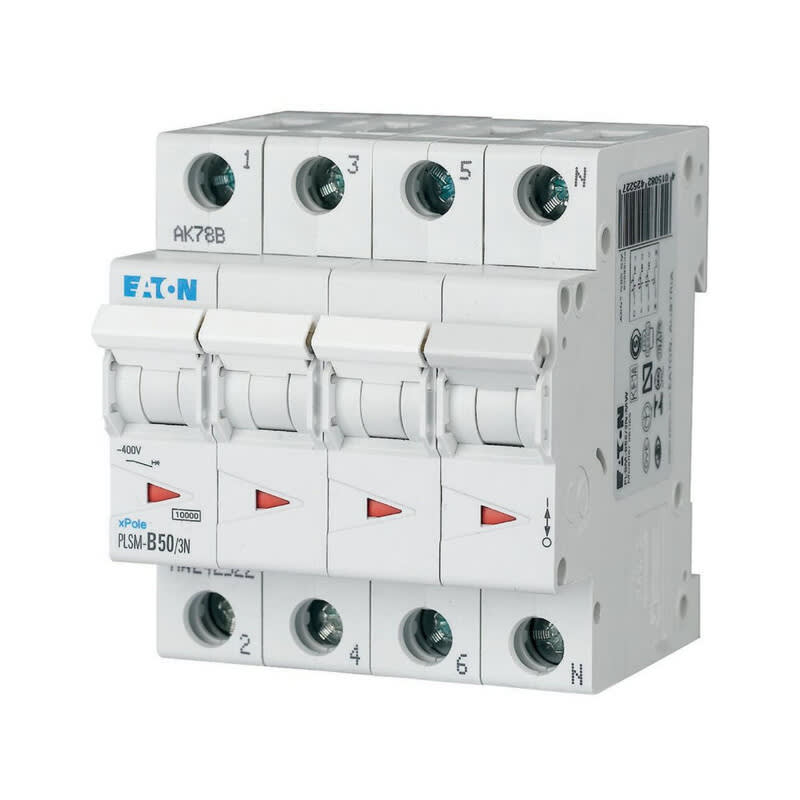 EATON - Johdonsuojakatkaisija - PLSM-C50/3N-MW