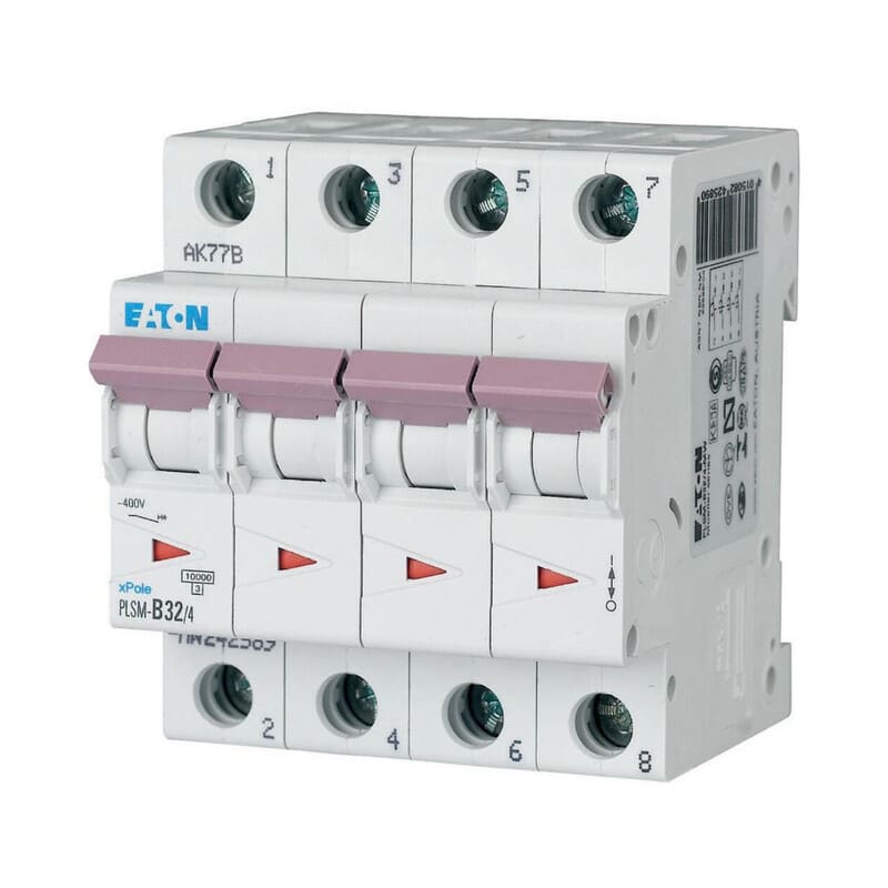EATON - Johdonsuojakatkaisija - PLSM-B32/4-MW