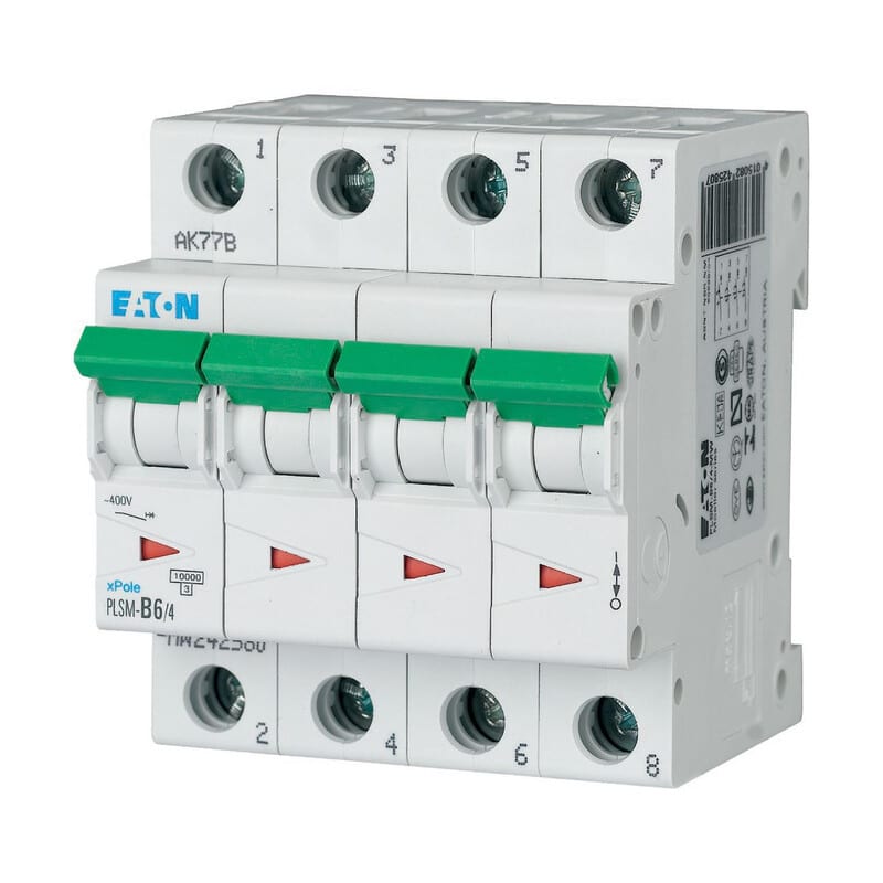 EATON - Johdonsuojakatkaisija - PLSM-C6/4-MW
