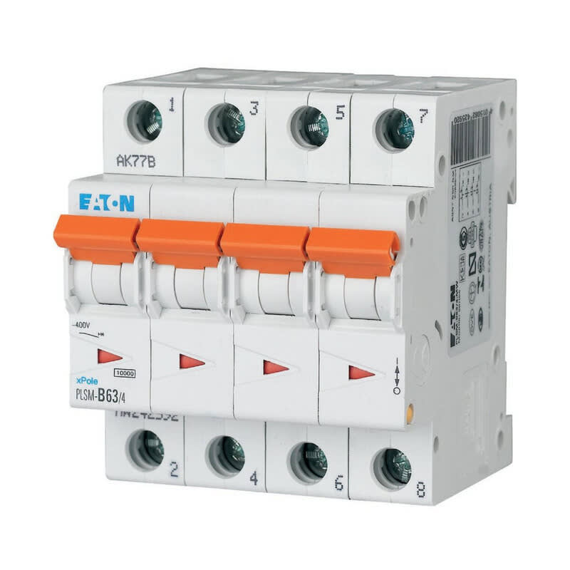 EATON - Johdonsuojakatkaisija - PLSM-C63/4-MW