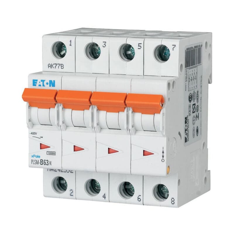 EATON - Johdonsuojakatkaisija - PLSM-C63/4-MW
