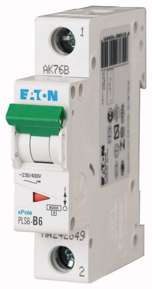 EATON - Johdonsuojakatkaisija 6A 6kA - PLS6-B6-MW
