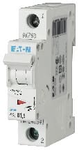 EATON - Johdonsuojakatkaisija - PLS6-C15 6kA 1-n C 1,5A