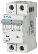EATON - Johdonsuojakatkaisija 16A 6kA - PLS6-B16/2 6kA 2-n B 16A