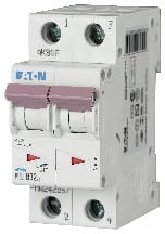 EATON - Johdonsuojakatkaisija 32A 6kA - PLS6-B32/2 6kA 2-n B 32A