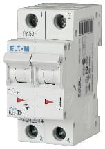 EATON - Johdonsuojakatkaisija - PLS6-C3/2 6kA 2-n C 3A
