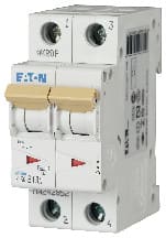 EATON - Johdonsuojakatkaisija 13A 6kA - PLS6-C13/2 6kA 2-n C 13A