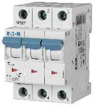 EATON - Johdonsuojakatkaisija 20A 6kA - PLS6-B20/3 6kA 3-n B 20A